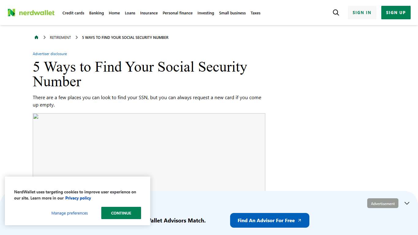 5 Ways to Find Your Social Security Number - NerdWallet